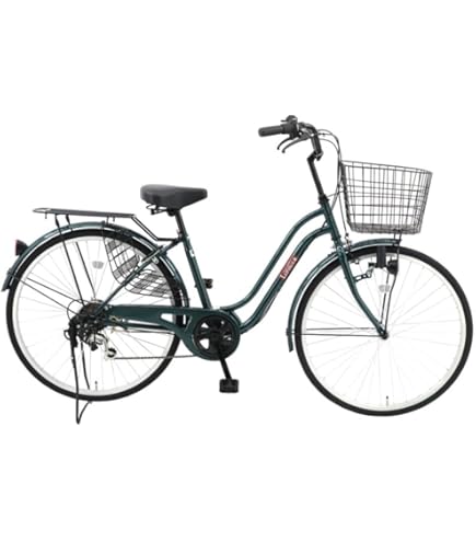 Amazon | ママチャリ 自転車 シティ車 カスタネット266HD サイクル